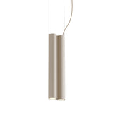 Silo 2SB Suspension Lamp: Beige