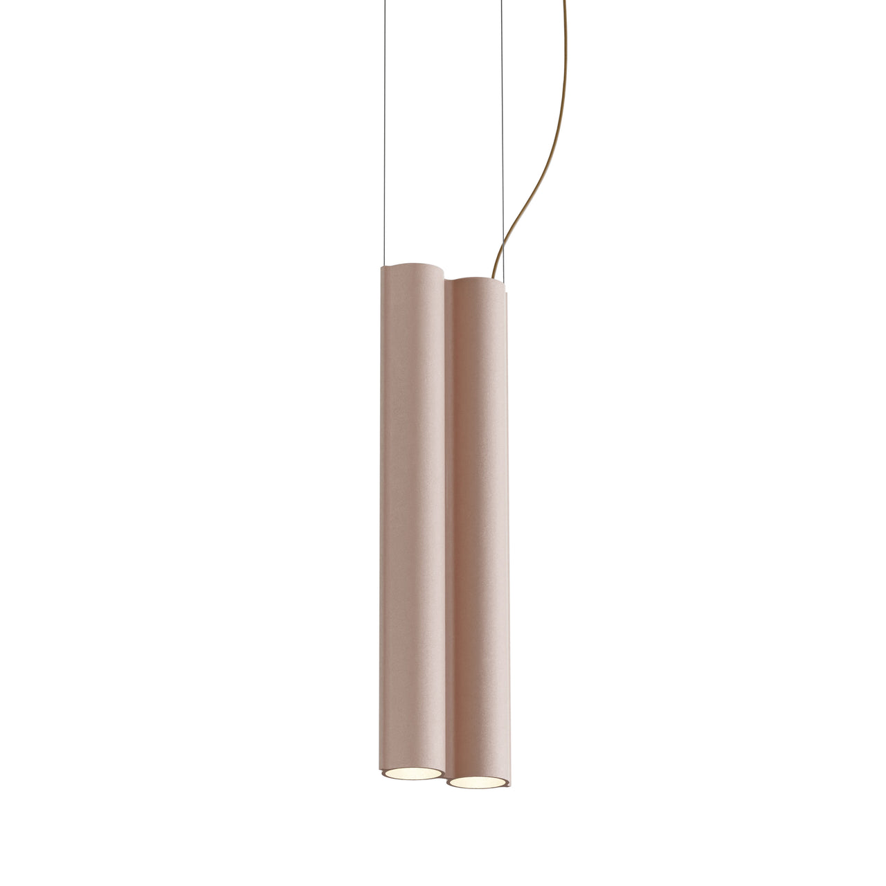 Silo 2SB Suspension Lamp: Dusty Pink