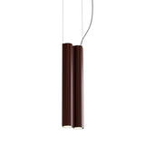 Silo 2SB Suspension Lamp: Glossy Oxblood