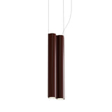 Silo 2SB Suspension Lamp: Glossy Oxblood