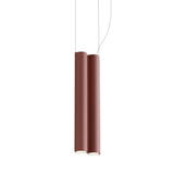 Silo 2SB Suspension Lamp: Terracotta