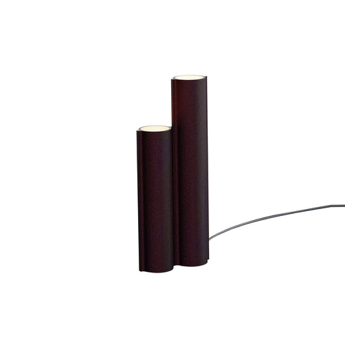 Silo 2TF Table Light: Textured Aubergine