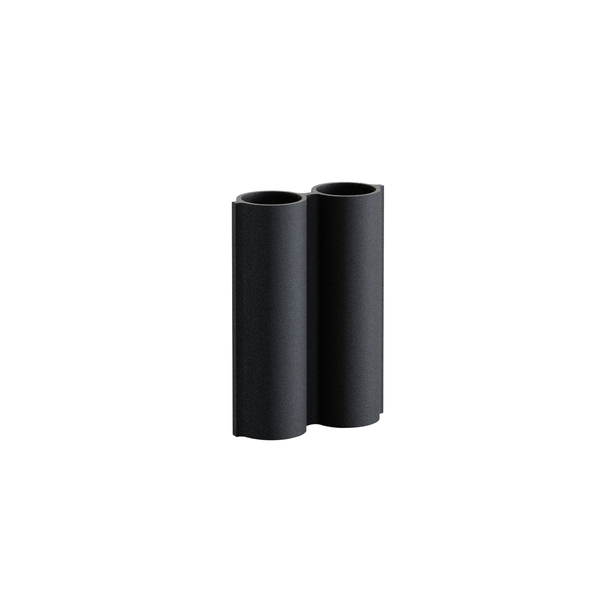 Silo 2VJ Vase: Black