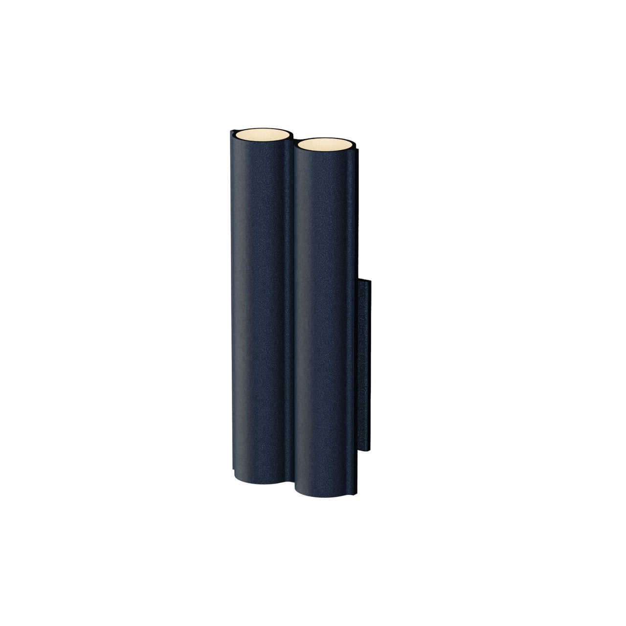 Silo 2WA Wall Light: Uplight + Midnight Blue