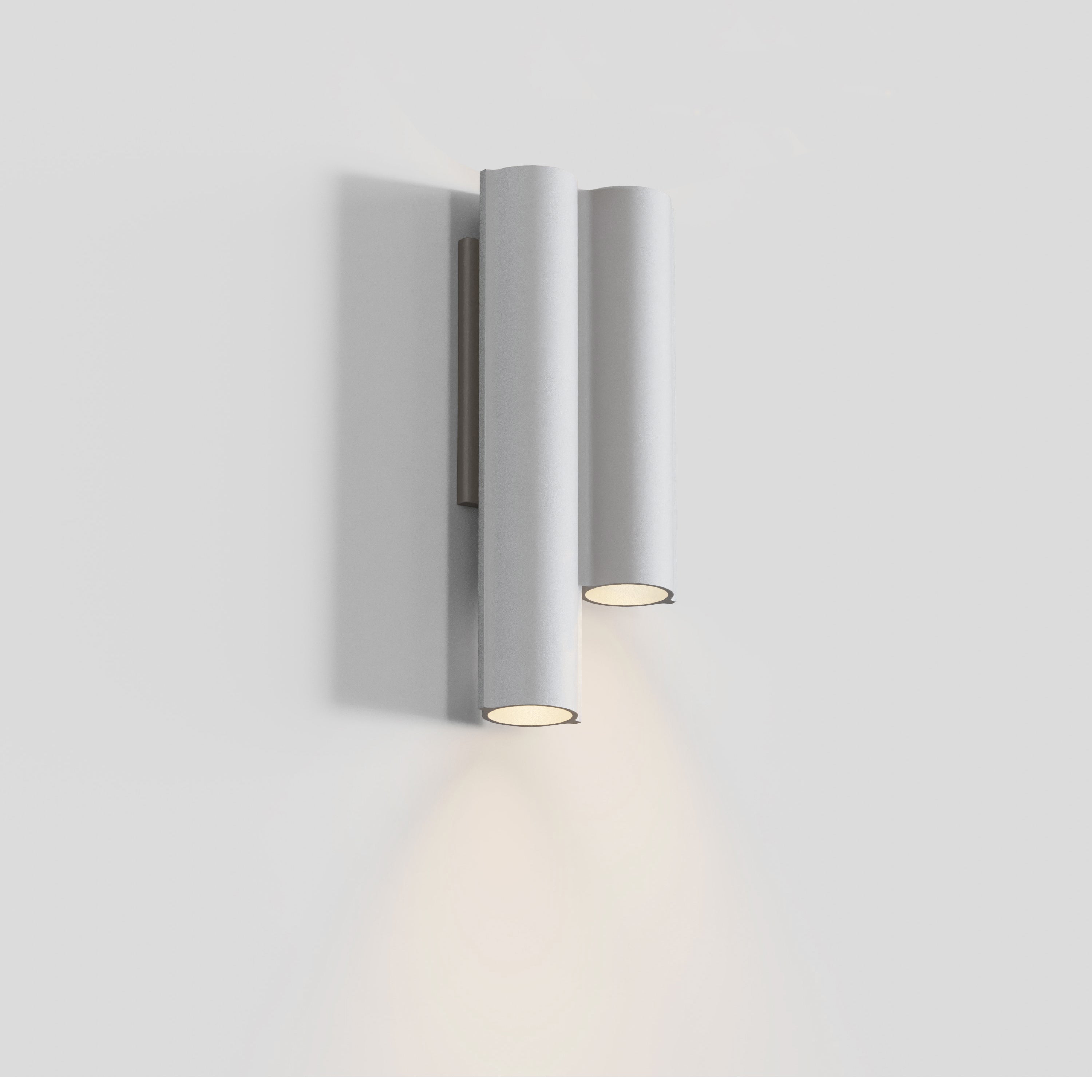 Silo 2WC Wall Light: Downlight