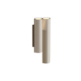 Silo 2WM Wall Light: Uplight + Textured Beige