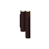Silo 2WM Wall Light: Uplight + Textured Aubergine