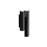 Silo 2WM Wall Light: Uplight + Textured Black