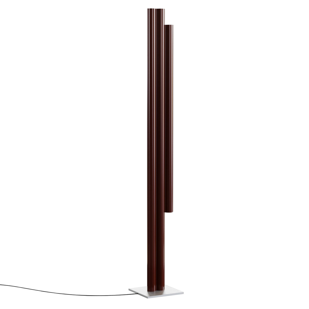 Silo 3FH Floor Light: Glossy Oxblood