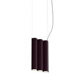 Silo 3SA Suspension Lamp: Aubergine