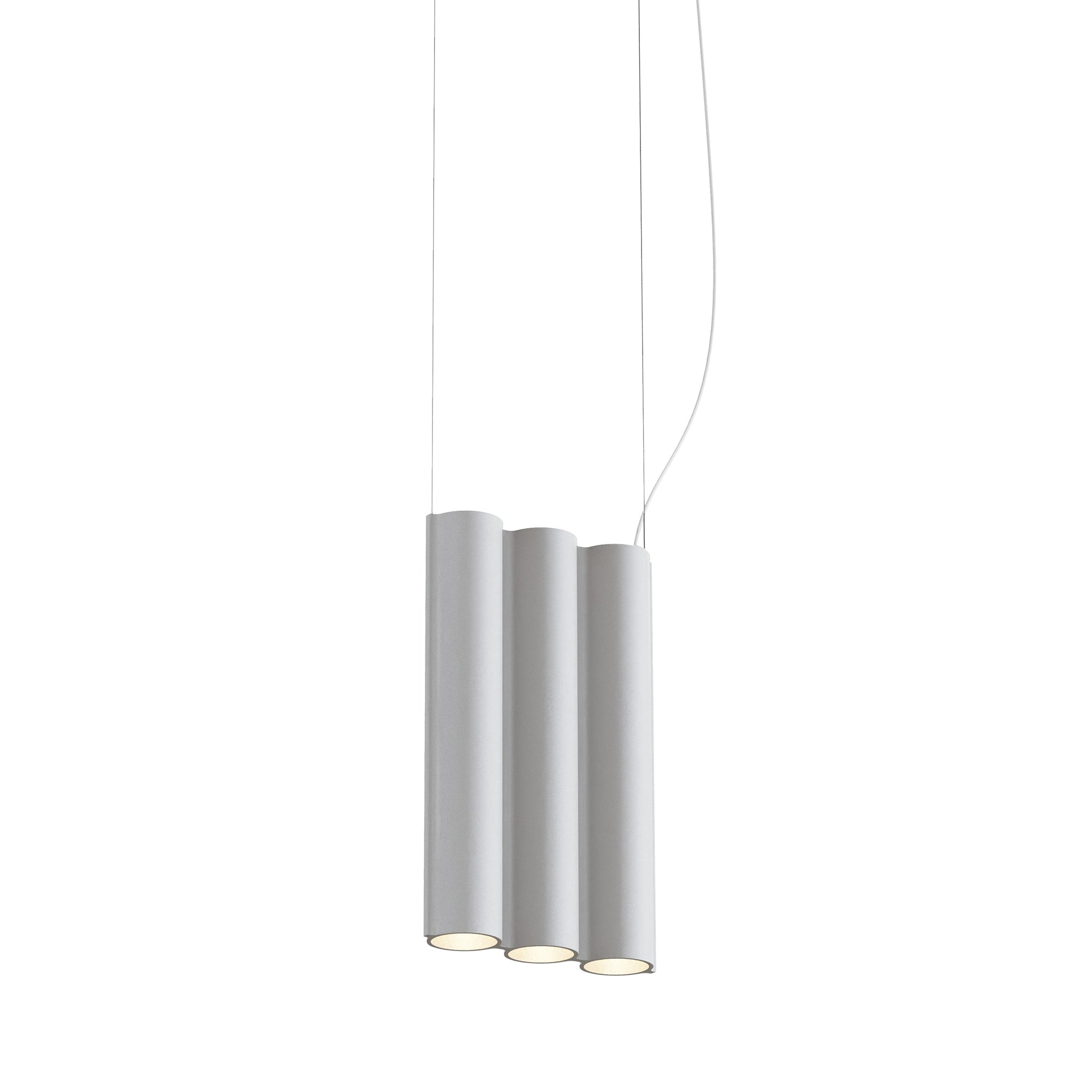 Silo 3SA Suspension Lamp: White