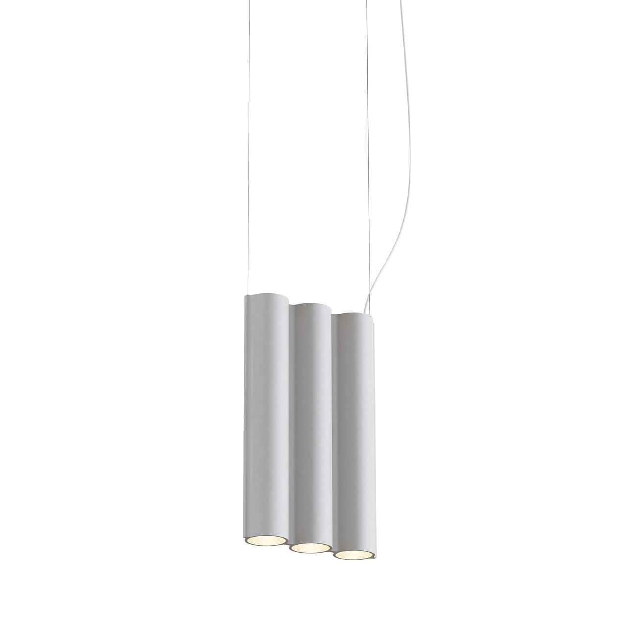 Silo 3SA Suspension Lamp: White