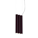 Silo 3SB Suspension Lamp: Aubergine