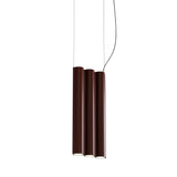 Silo 3SB Suspension Lamp: Oxblood