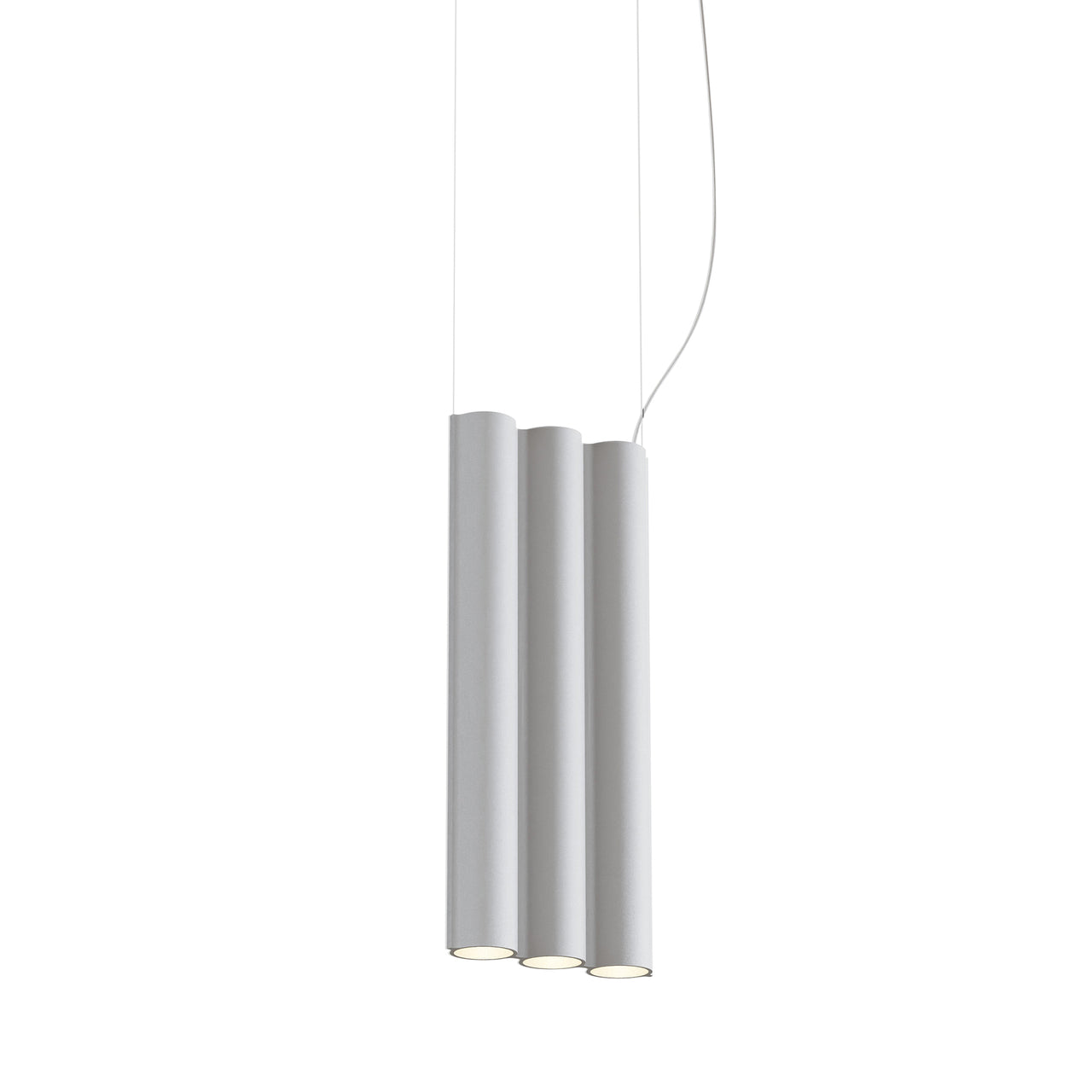 Silo 3SB Suspension Lamp: White