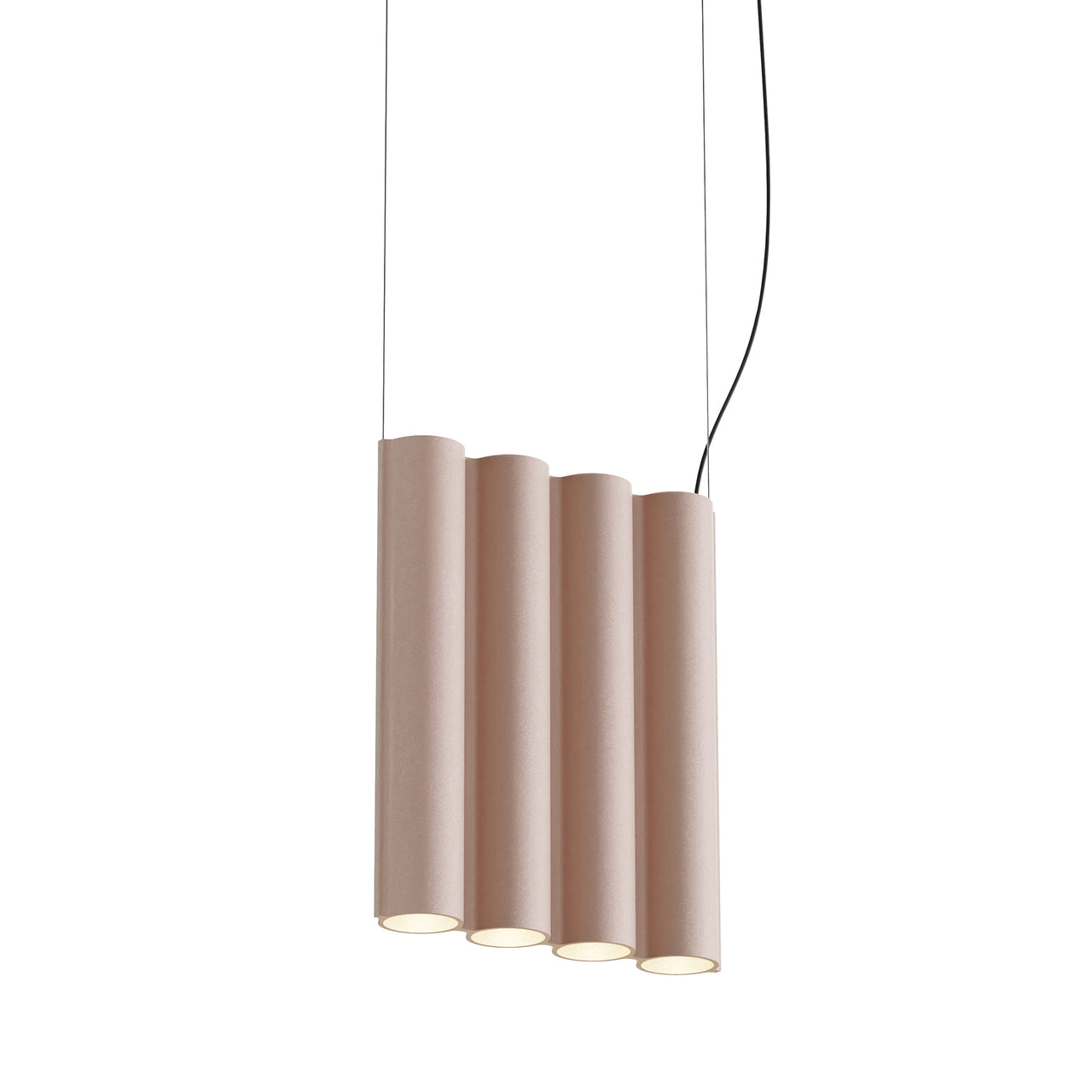 Silo 4SA Suspension Lamp: Dusty Pink