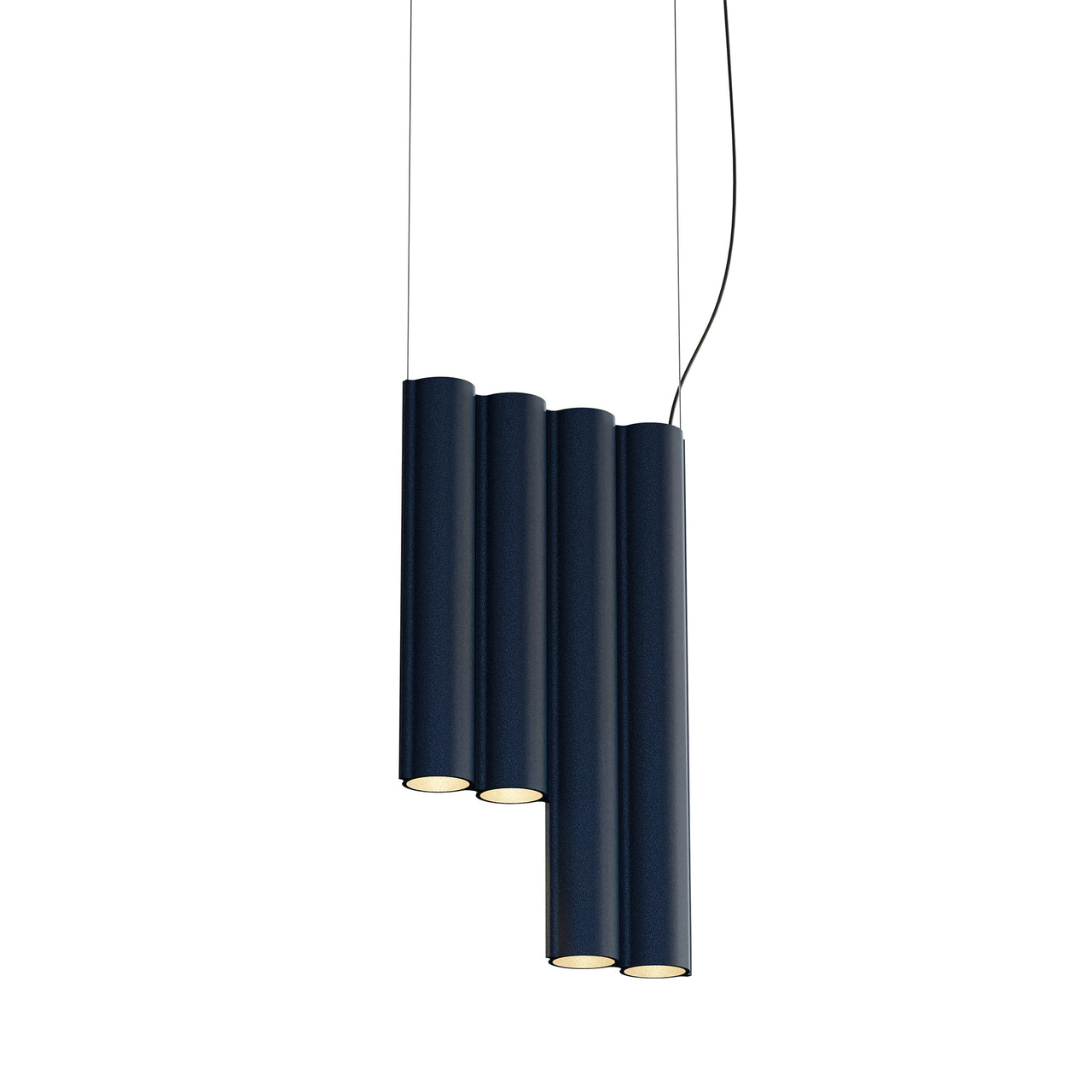 Silo 4SE Suspension Lamp: Midnight Blueblue