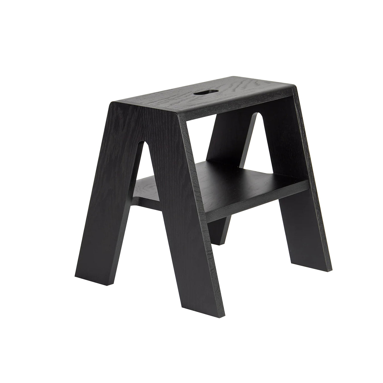 Quick Step Stool: European Oak - Black Stain