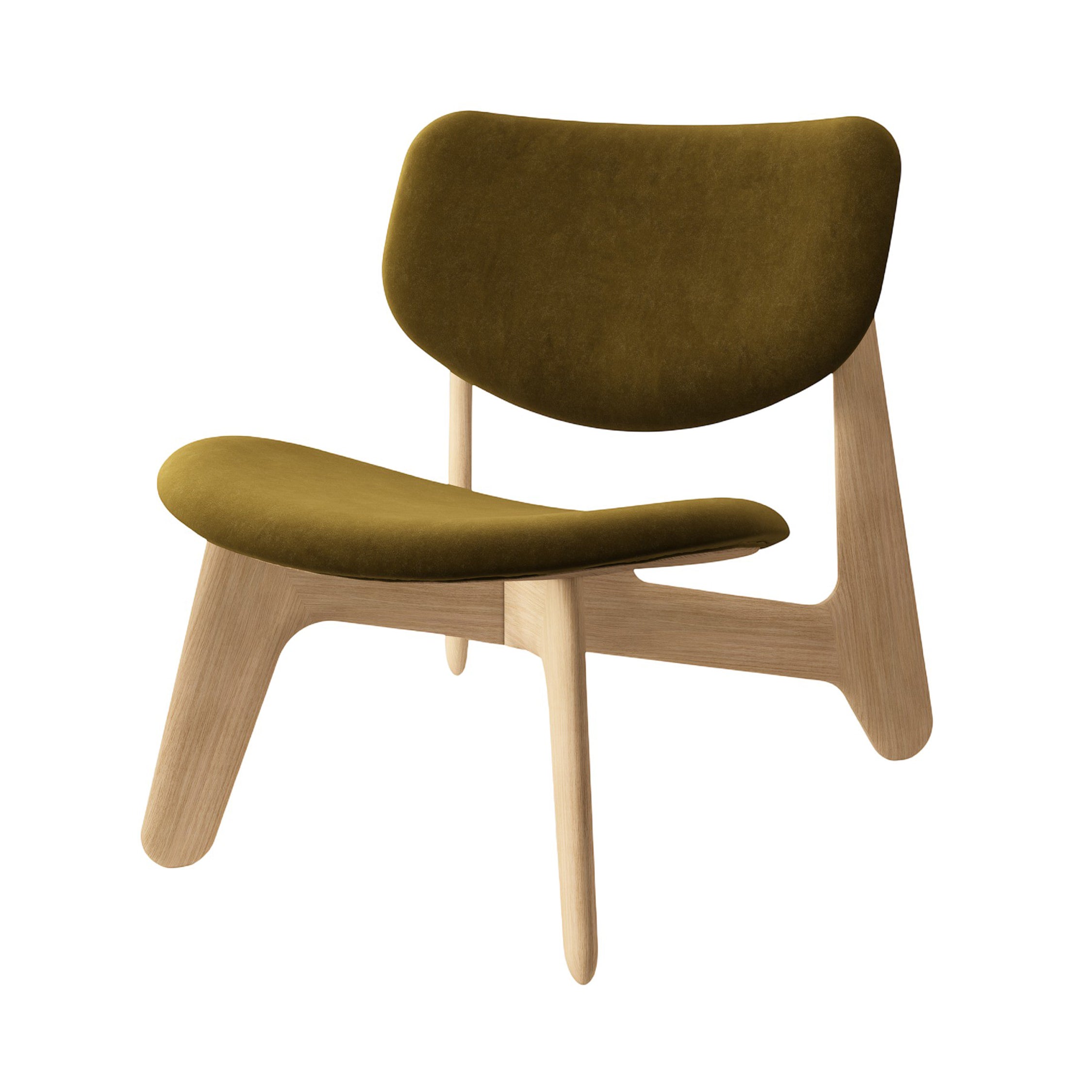 Slab Lounge Chair: Natural Oak + SLLCU01NARLFR0162