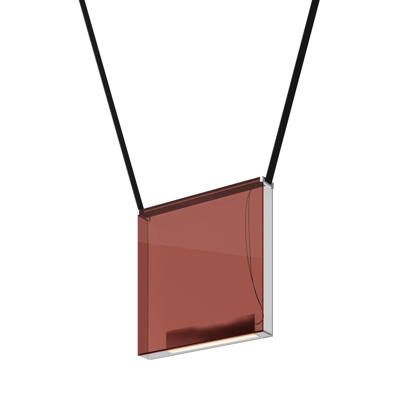 Sainte Atelier 02 Suspension Lamp: Plum