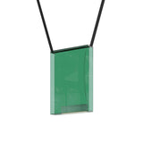 Sainte Atelier 08 Suspension Lamp: Green + Black