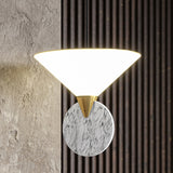 Compass Pendant: Marble