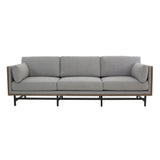 SW Sofa 3 Seater: Black Oak