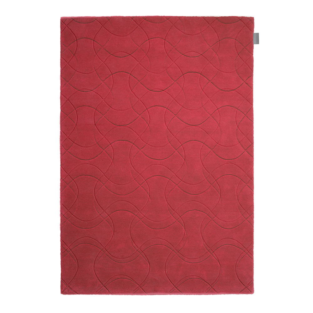 Sahara Rug: Medium + Raspberry