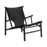 Samurai Chair: Black Oak + Black Leather