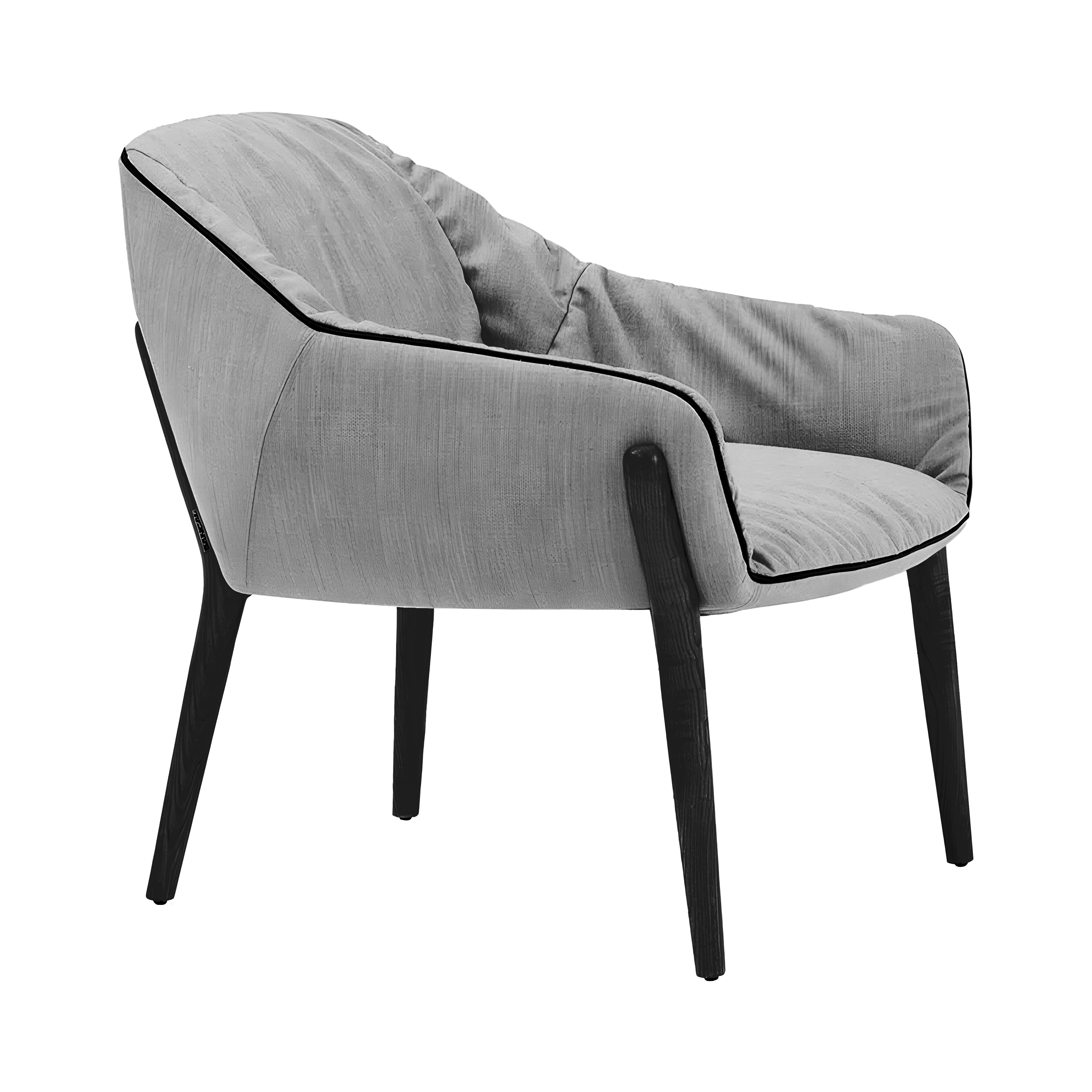 Nido Soft Armchair : Negro Matt Lacquered