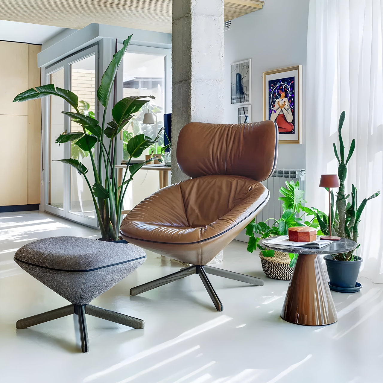 Tortuga Armchair with Headrest