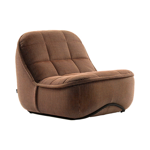 Vibe Lounge Chair: Negro Matt Lacquered