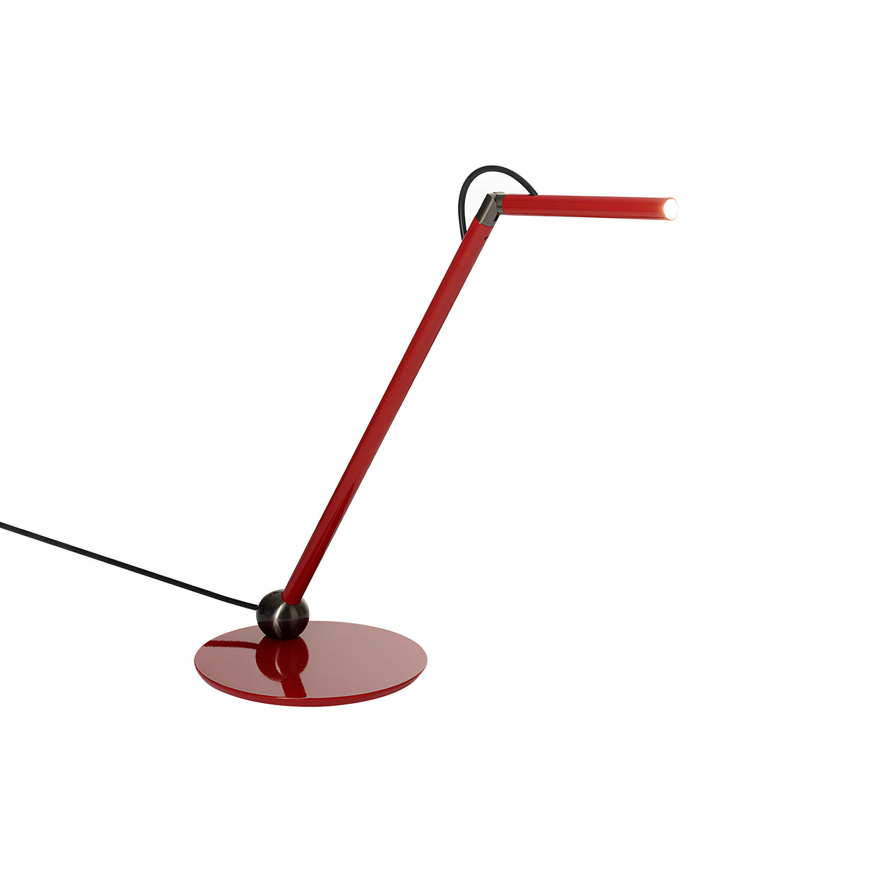 Calamaio Table Lamp: Scarlet Red