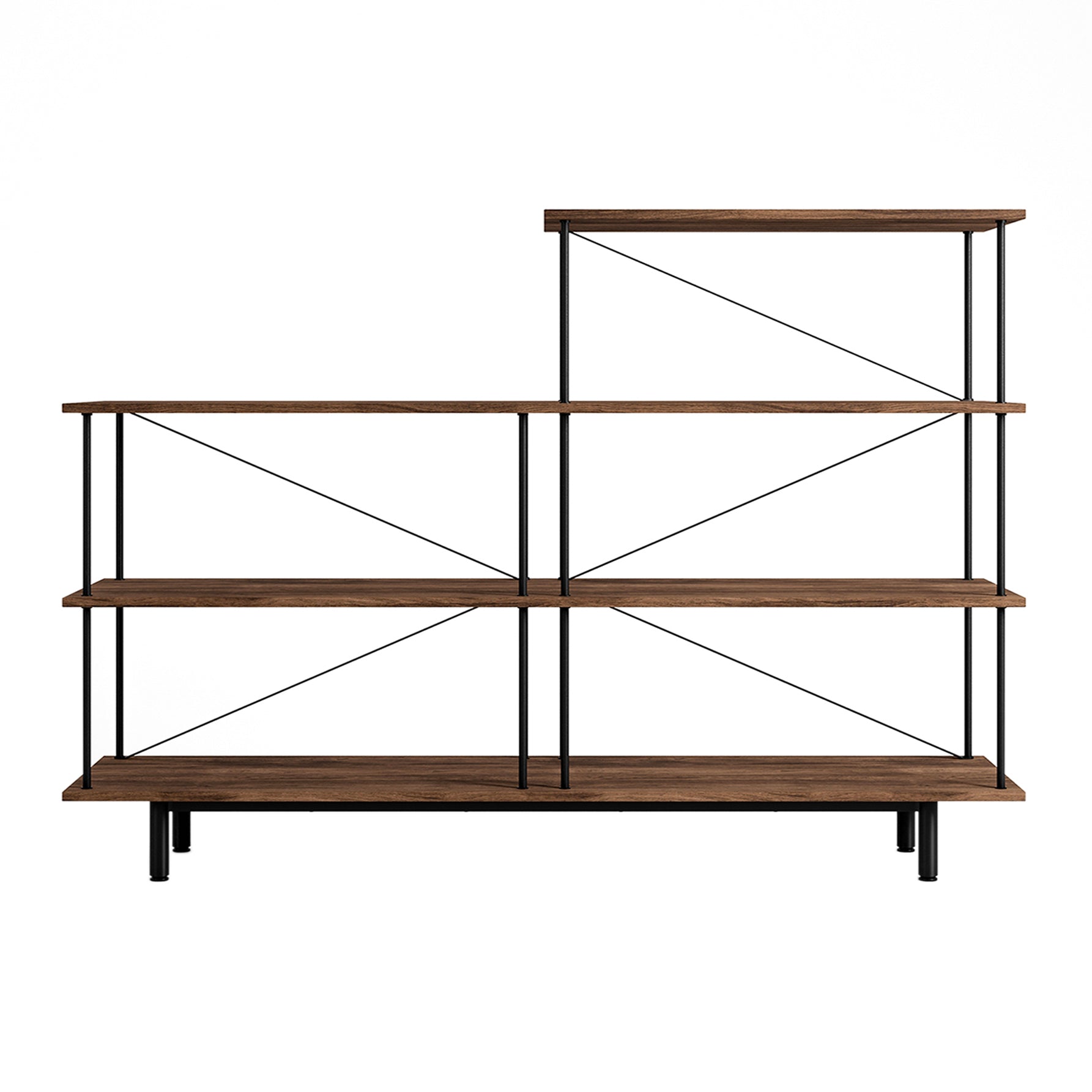 Seiton Shelf: Natural Walnut + 3-1 Right