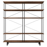 Seiton Shelf: Natural Walnut + 5