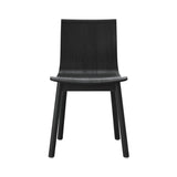 Serif Chair: Wooden Base + Black Stained Oak