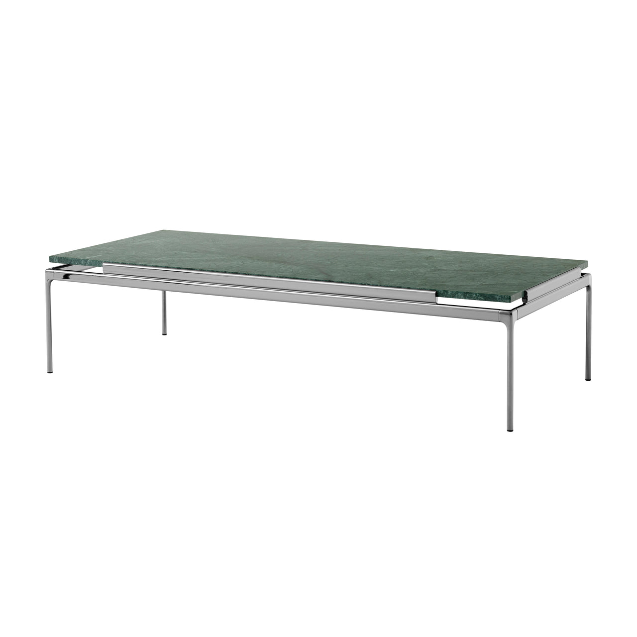 Sett Coffee Table LN12 + LN13: Marble + Large (LN12) + Verde Guatemala