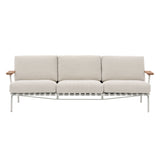 Settle Sofa: 3 Seater + With Armrest + Grey + Laze