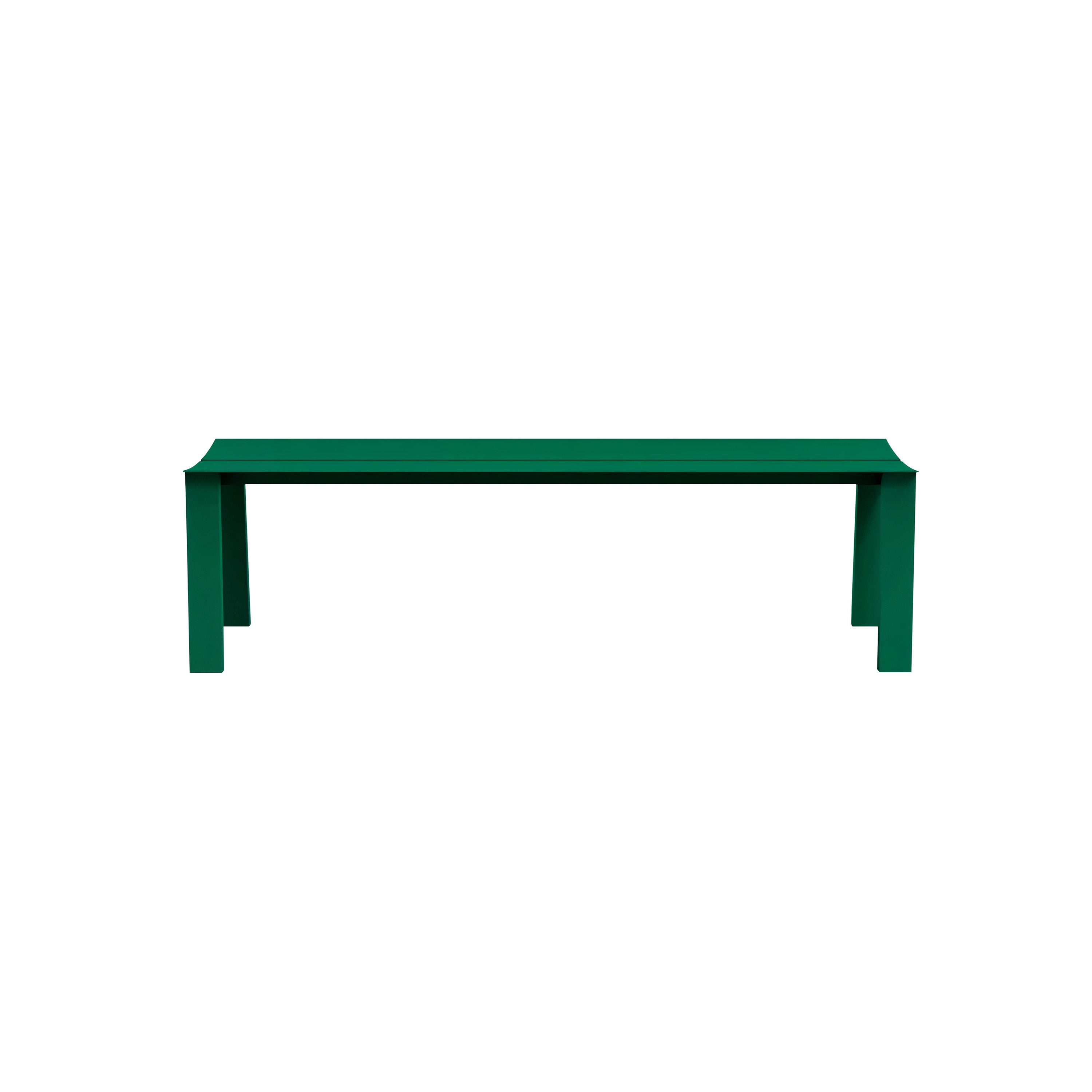 Seu Bench: Small + Emerald Green