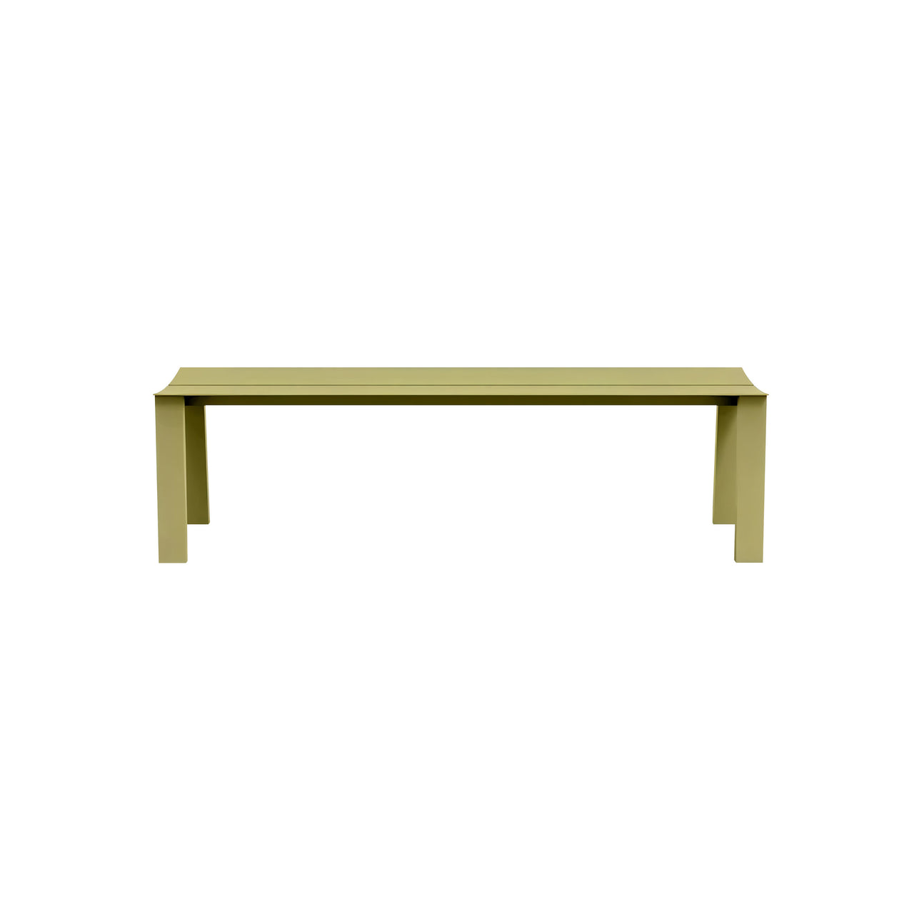 Seu Bench: Small + Green Beige