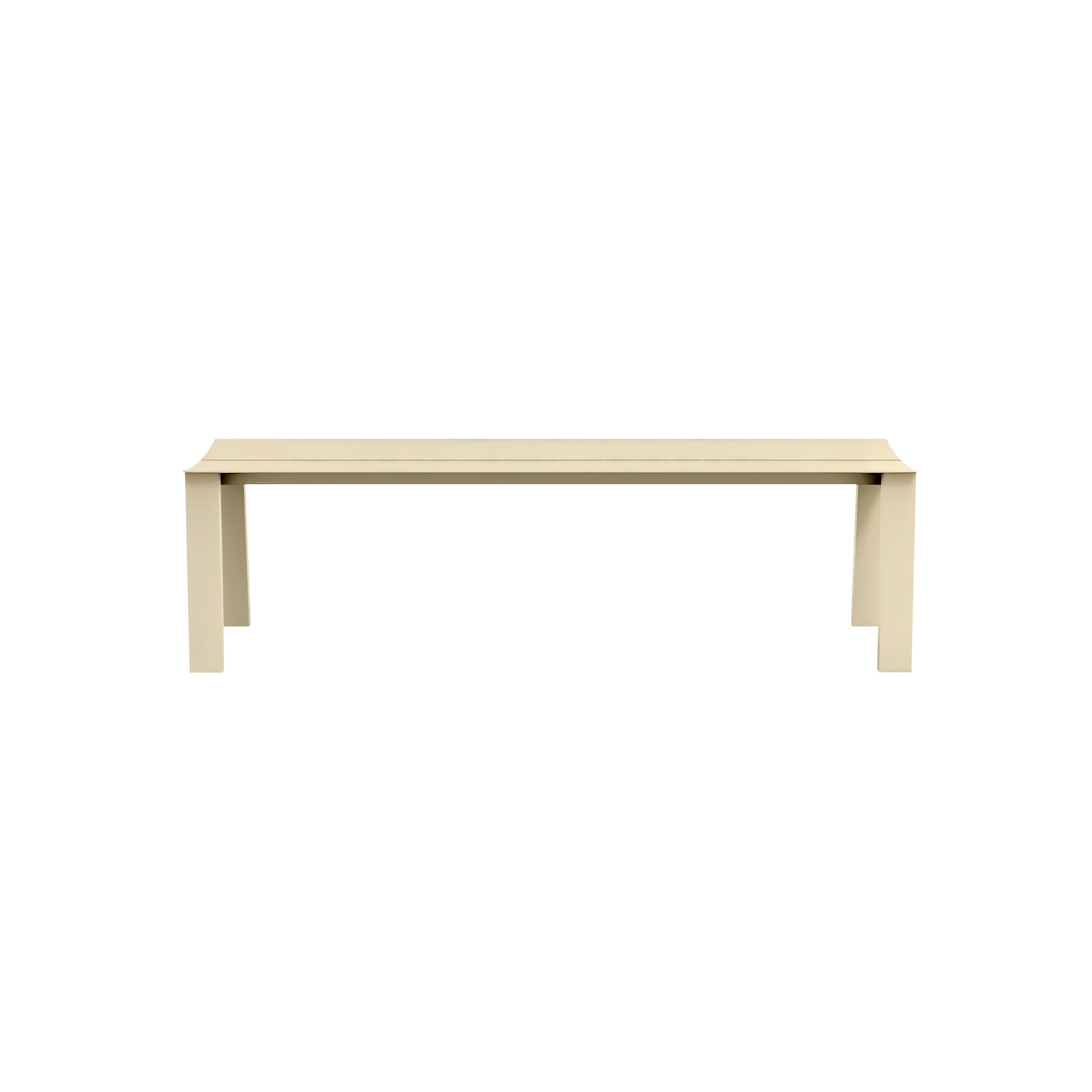Seu Bench: Small + Light Ivory