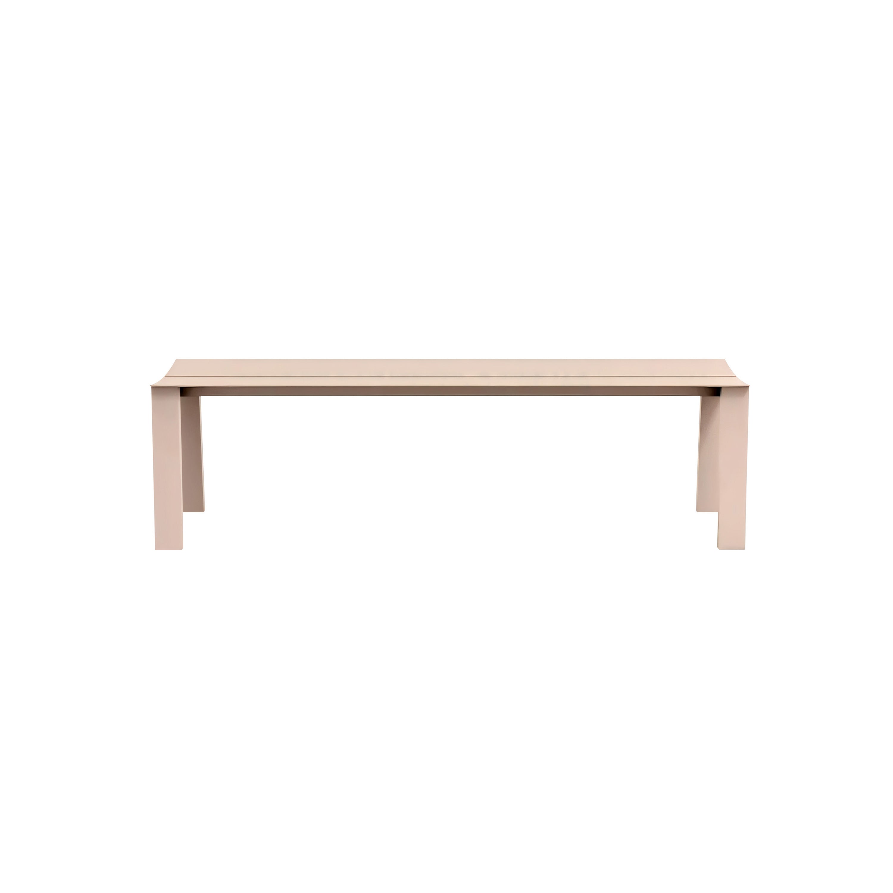Seu Bench: Small + Peach Rose