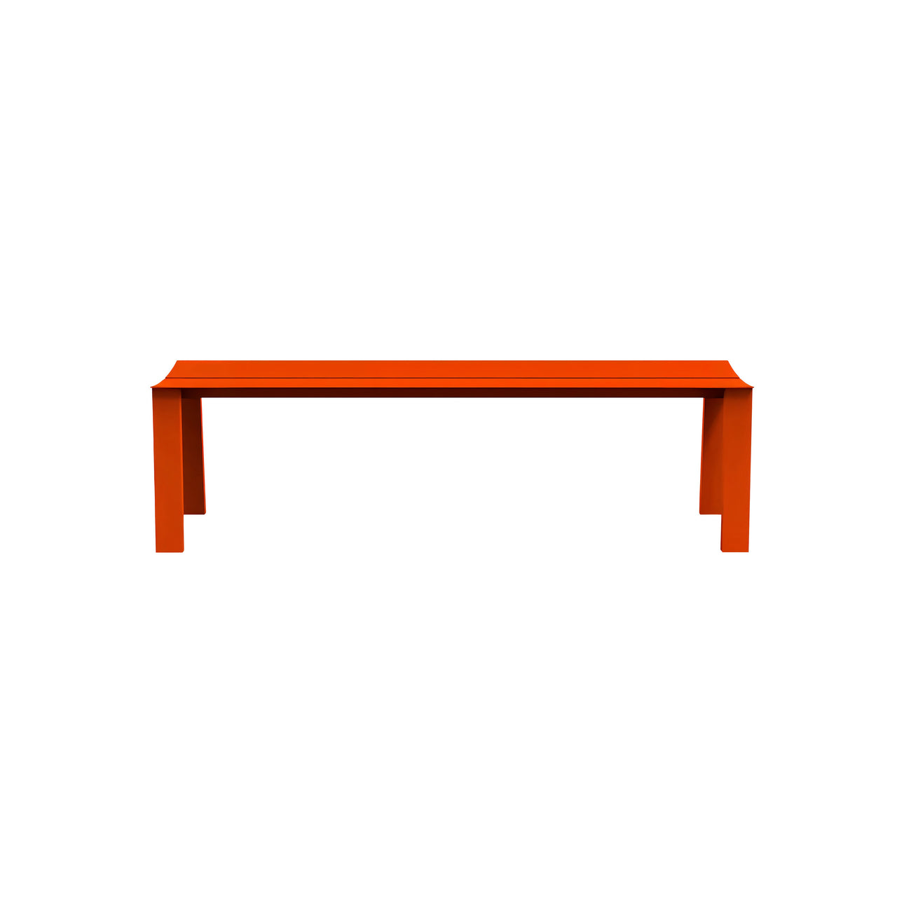 Seu Bench: Small + Pure Orange