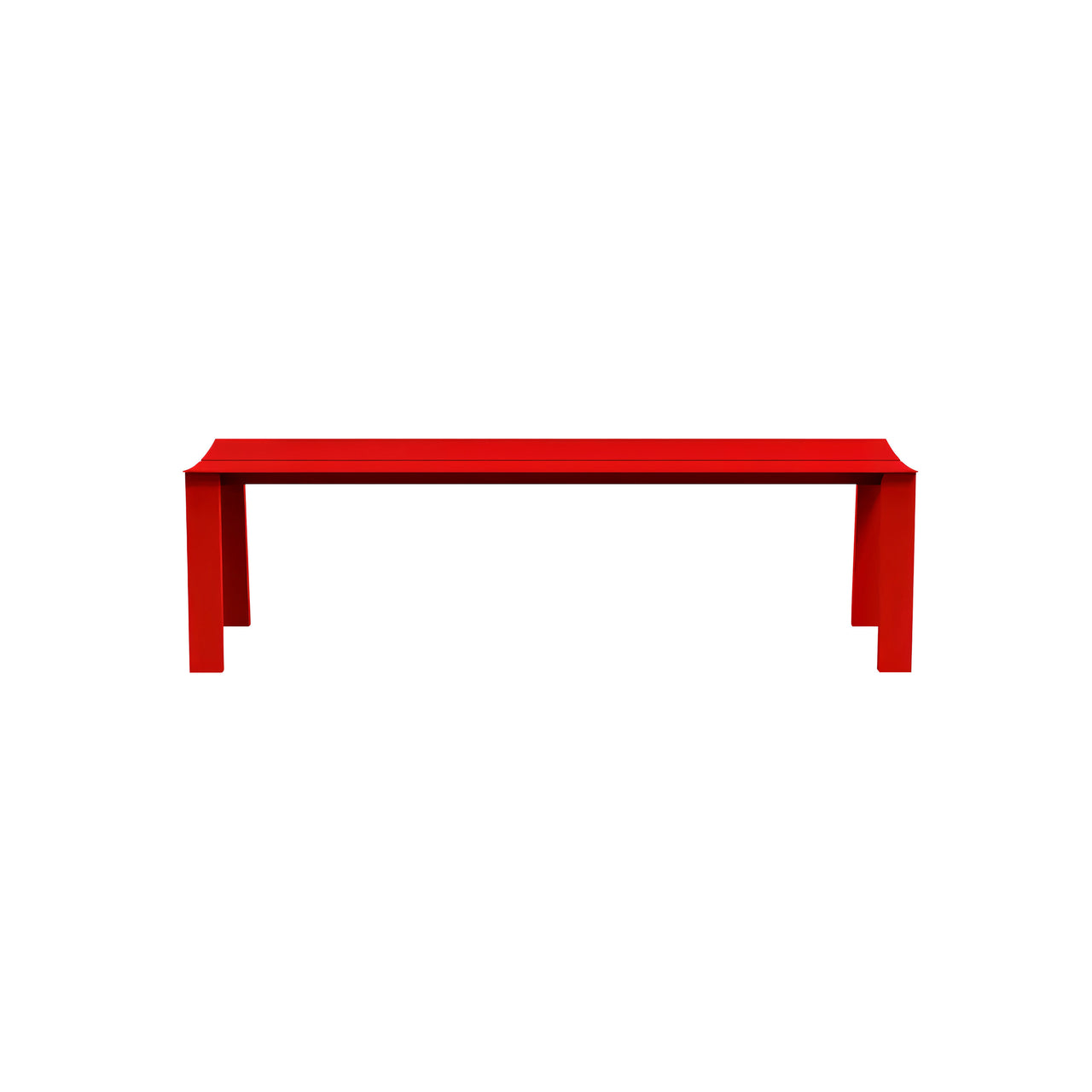 Seu Bench: Small + Traffic Red