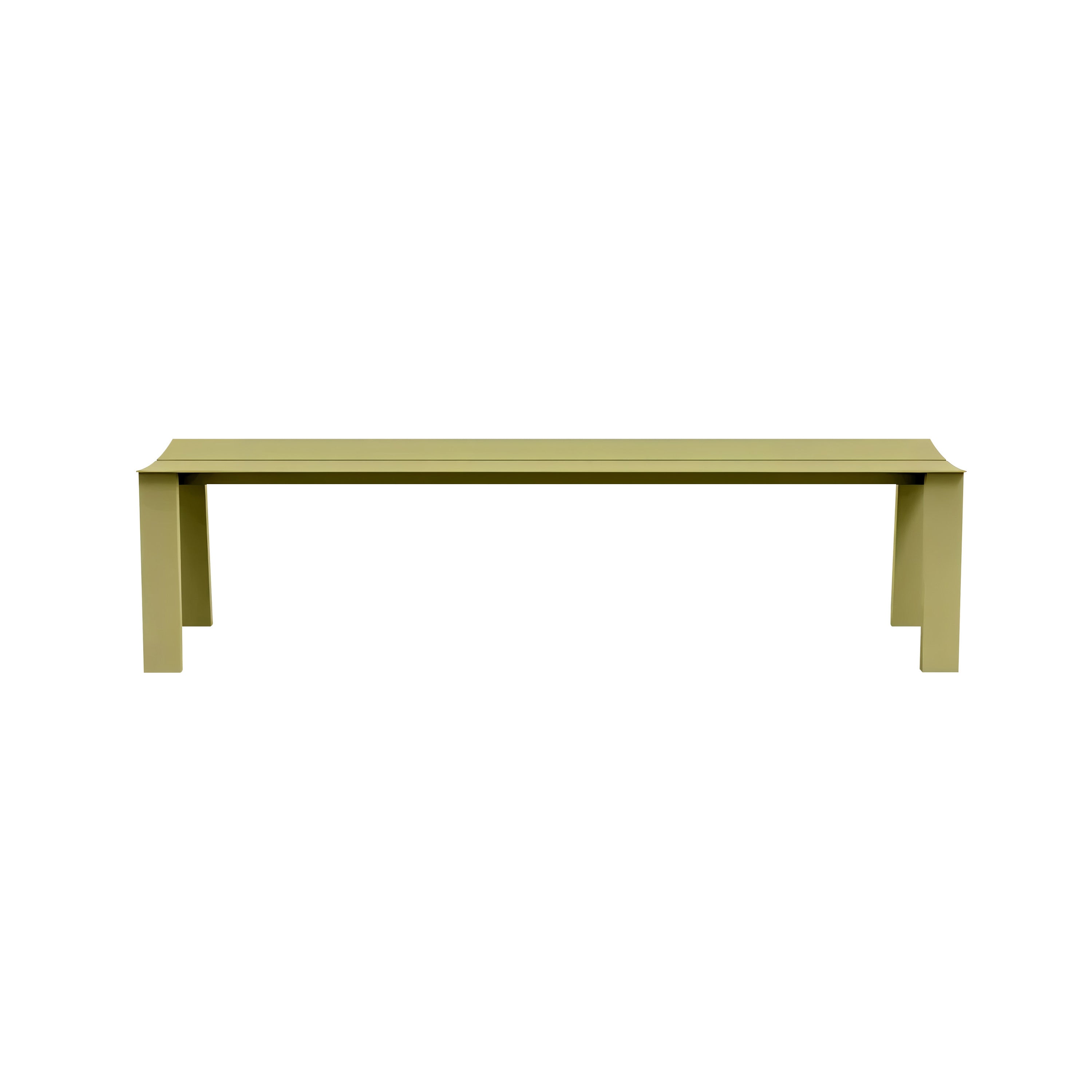 Seu Bench: Medium + Green Beige