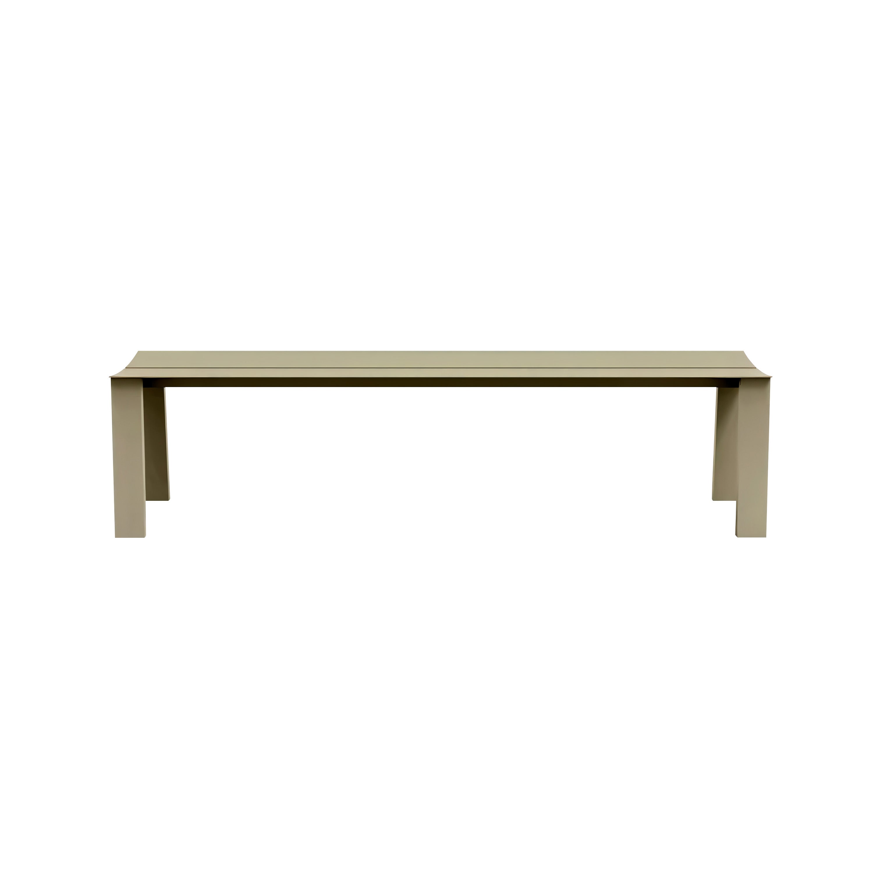 Seu Bench: Medium + Silk Grey