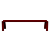 Seu Bench: Extra Large + Bordeaux