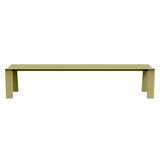 Seu Bench: Extra Large + Green Beige