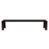 Seu Bench: Extra Large + Grey Brown