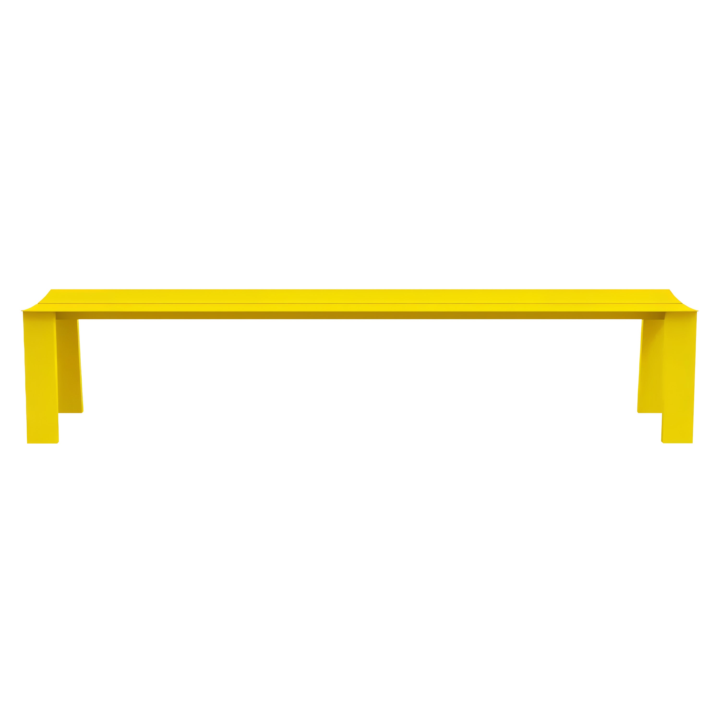 Seu Bench: Extra Large + Sulfur Yellow